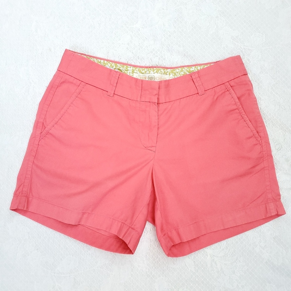 J. Crew classic chino shorts, 0,